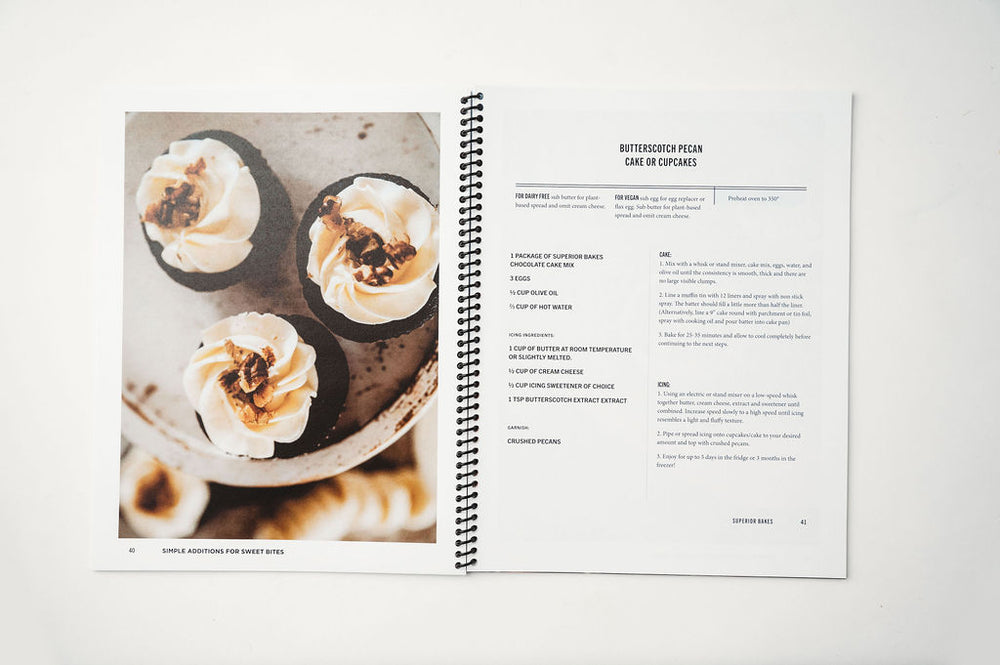 Cookbook - Simple Additions For Sweet Bites