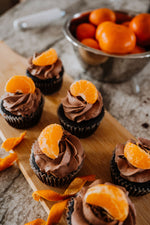 Orange Chocolate Cake or Cupcakes | Keto | Gluten-Free | Vegan | Dairy- Free