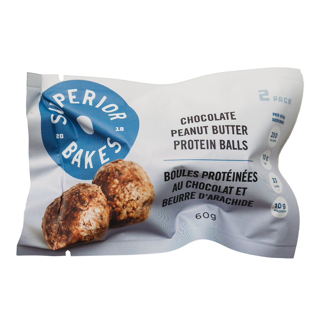 Chocolate Peanut Butter Protein Balls