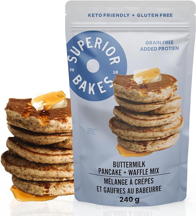 Keto Buttermilk Pancake + Waffle Mix